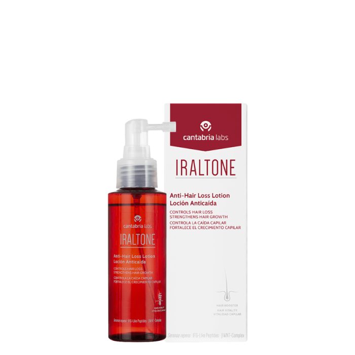 iraltone locao antiqueda 100ml 700x700 1 - Лосьйон проти випадіння волосся Cantabria Labs Iraltone Locion Anticaida 100мл