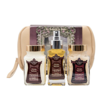 Набір для тіла Балі "Лотос та Франжипані" La Sultane De Saba Coffret Bali Lotus Frangipani Flower Body Gift Set