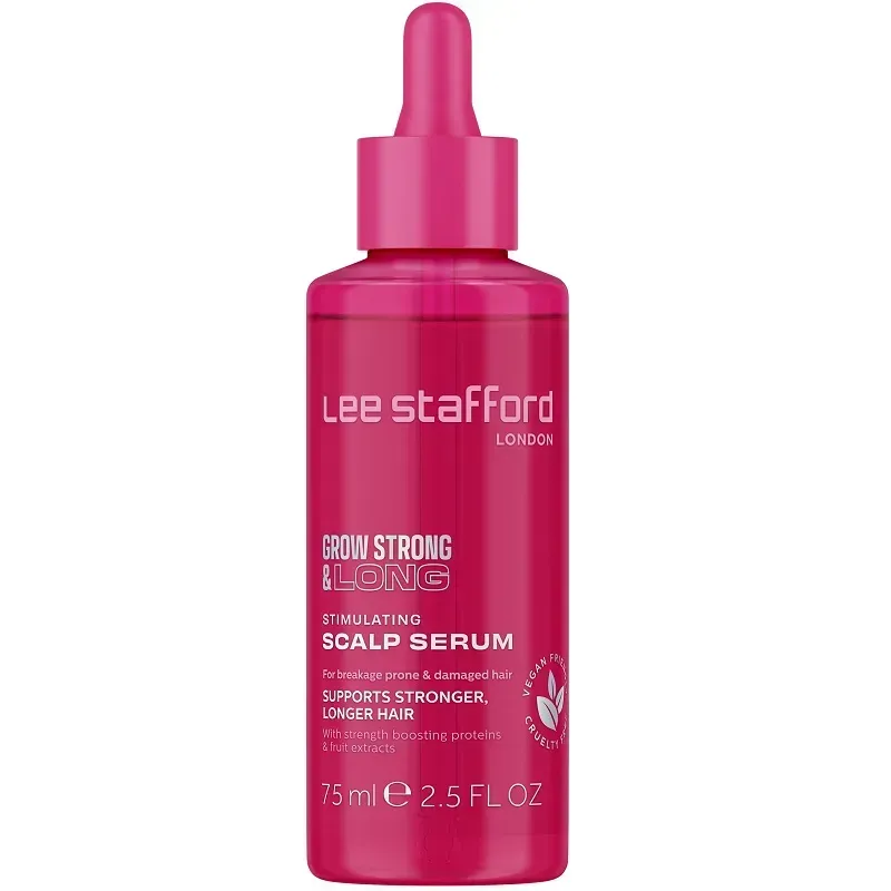 59941124977406 - Стимулююча сироватка для шкіри голови Lee Stafford Grow Strong & Long Stimulating Scalp Serum 75мл