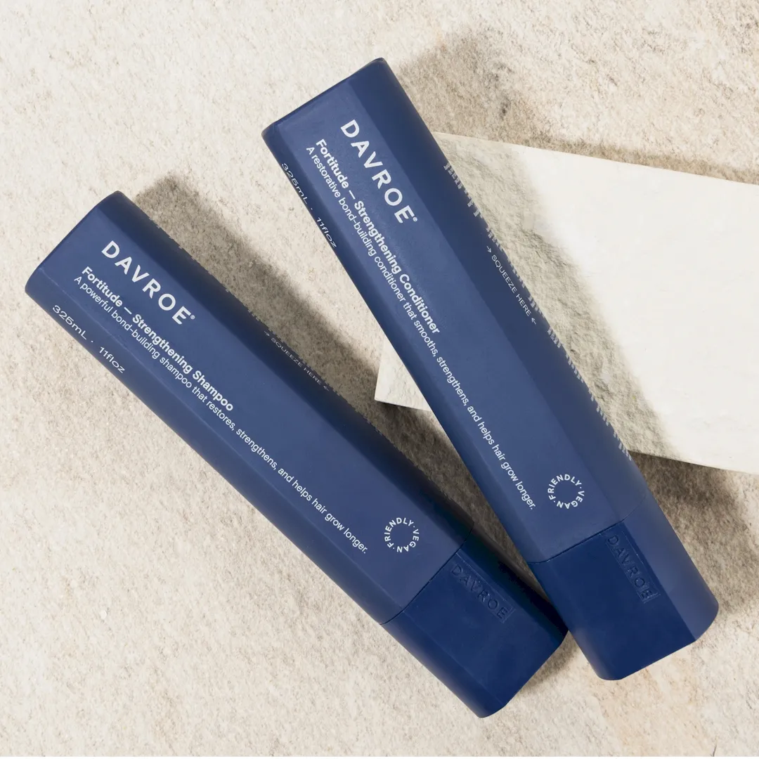 davroe fortitude range shampoo conditioner 1080 - Відновлюючий догляд Davroe Fortitude Bond Building Elixir