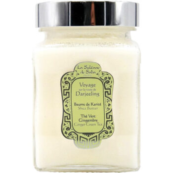 Масло каріте з ароматом зеленого чаю та імбиру La Sultane De Saba Shea Butter Green Tea Ginger 300г