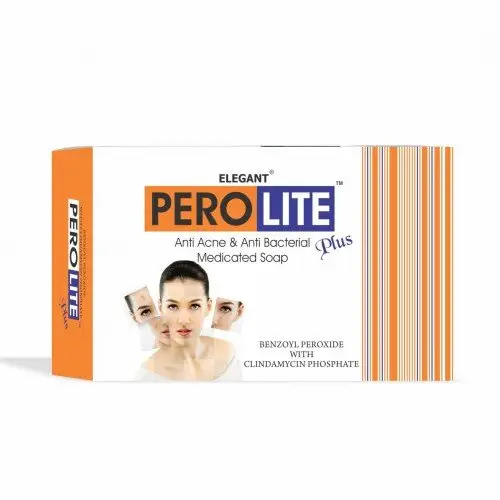 83016313691969 - Мило від акне з кліндаміцином Перолайт Плюс Perolite Plus Anti Acne and Anti Bacterial Medicated Soap 75мл