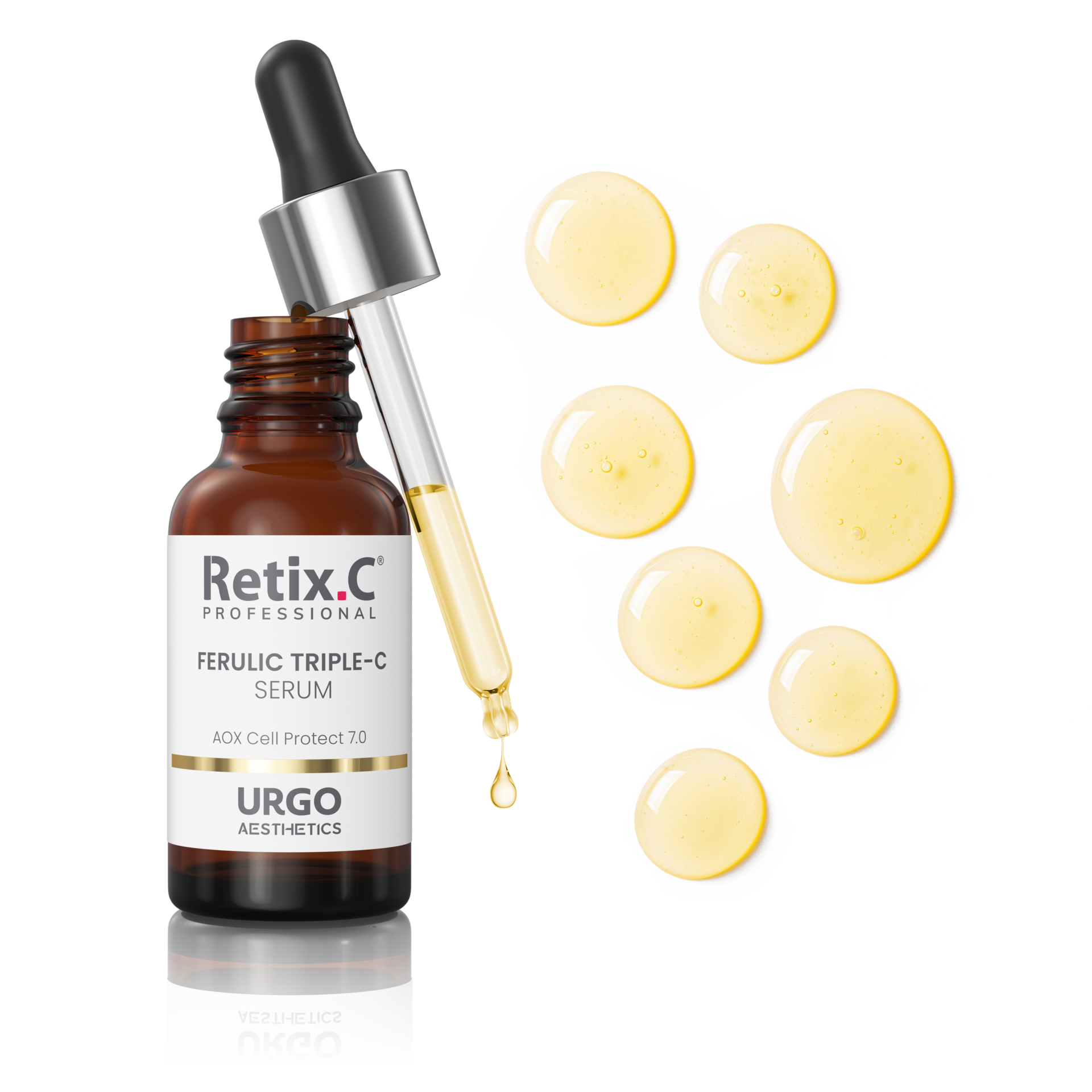 - Сироватка для обличчя з вітаміном С Retix.C Ferulic Triple-C Serum 30мл