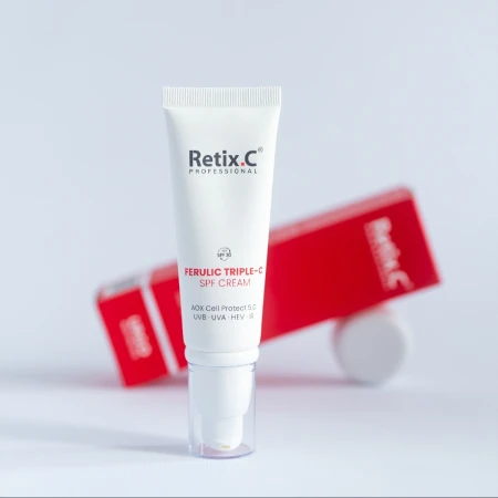 ferulictriple cspf30cream3 auto width 450 1 - Сонцезахисний крем з вітаміном С Retix.C Ferulic Triple-C SPF30 Cream 48мл