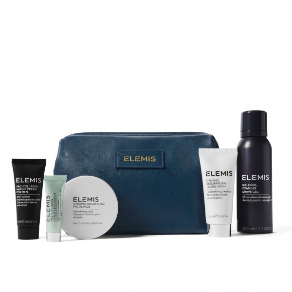 87543 travel skin heroes for him kit bagwithproducts m row5 600x600 2 - Тревел набір бестселерів для Нього Elemis Kit: Travel Skin Heroes for Him
