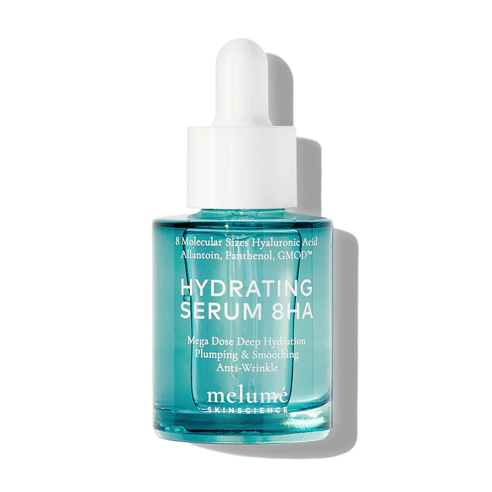 - Зволожувальна сироватка з 8-ма видами гіалуронової кислоти Melume Hydrating Serum 8HA 30мл