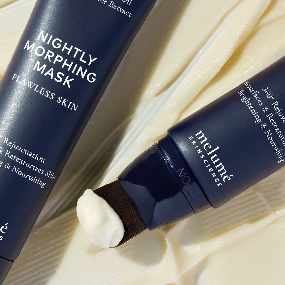 - Відновлювальна нічна маска для обличчя Melume Nightly Morphing Mask 60мл