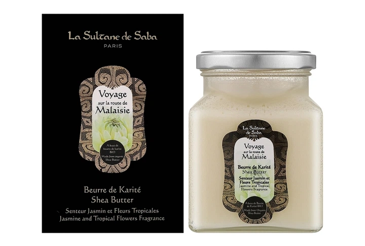 586573025 - Масло каріте Малайзія з ароматом тропічних квітів La Sultane De Saba Shea Butter Champaka Tropical Flowers 300г