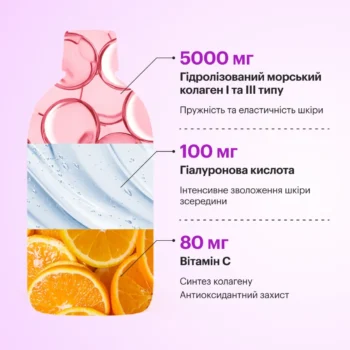 image 10 - Рідкий морський колаген зі смаком лісових ягід Perla Helsa Collagen Nectar 500мл