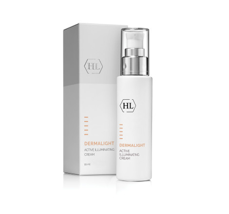 11 - Активний відбілюючий крем для обличчя Dermalight Active Illuminating Cream Holy Land 50мл