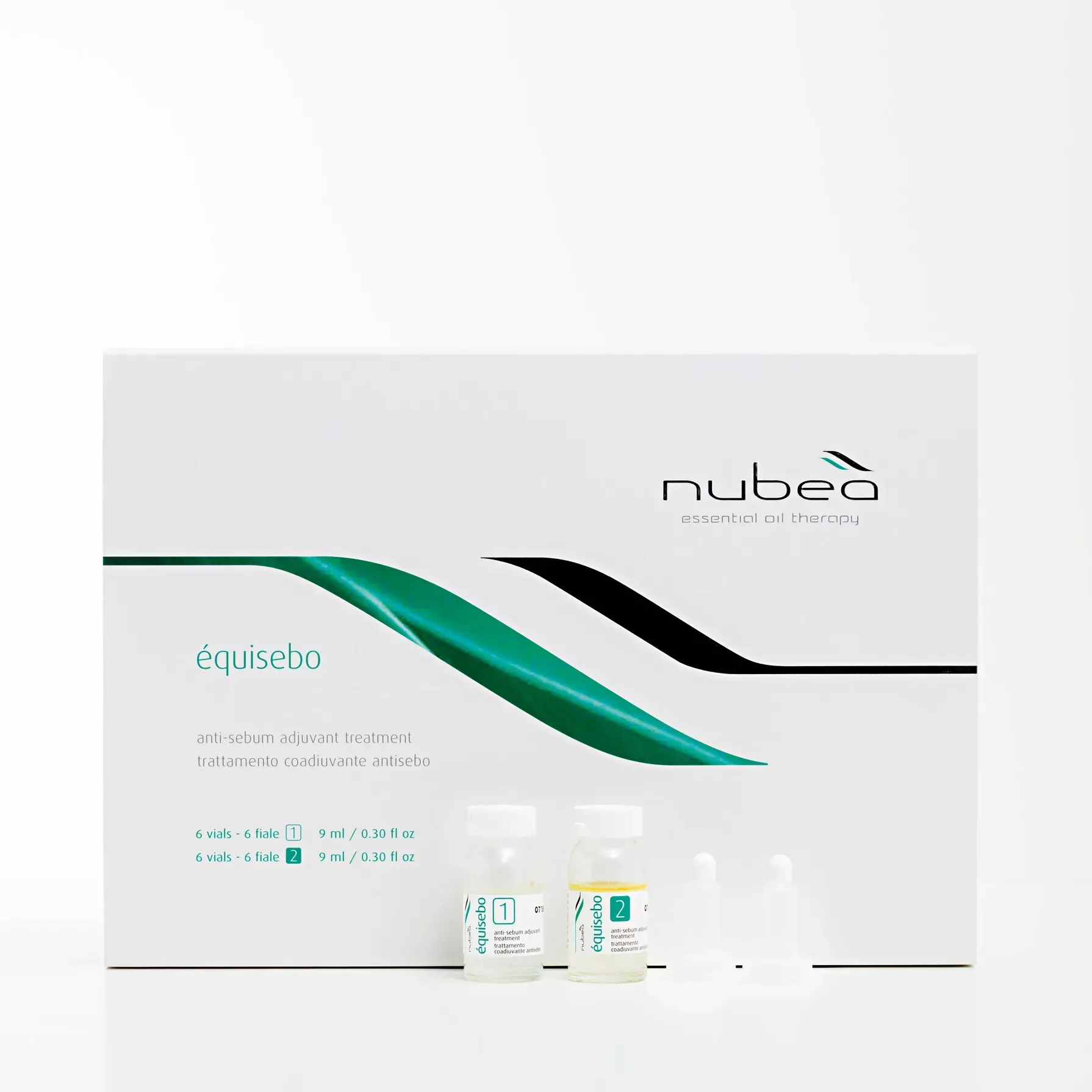 14439860149758 - Терапія у флаконах для жирної шкіри голови Nubea Equisebo