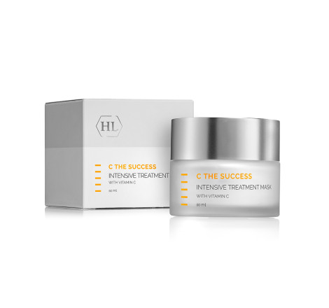 55 - Інтенсивна лікувальна маска для обличчя з вітаміном C The Success Intensive Treatment Mask Holy Land 50мл