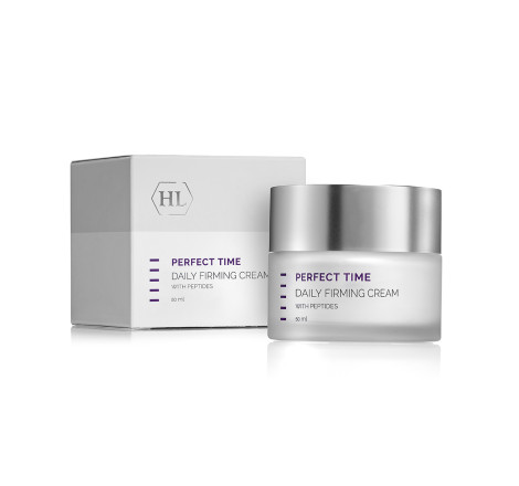 6 - Денний крем для обличчя з ліпопопептидами Perfect Time Daily Firming Cream Holy Land 50мл