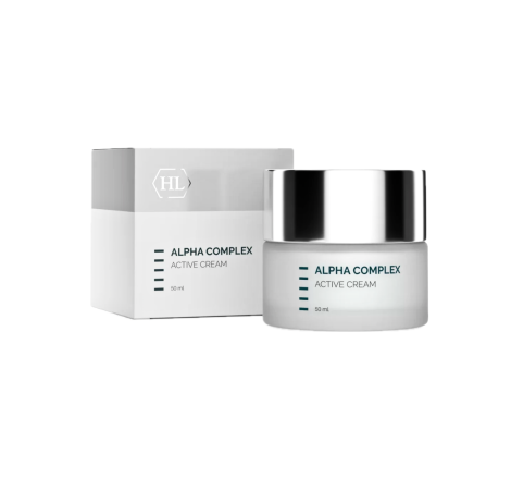 img 0043 470x440 1 - Активний крем для обличчя з AHA-кислотами Alpha Complex Active Cream Holy Land 50мл
