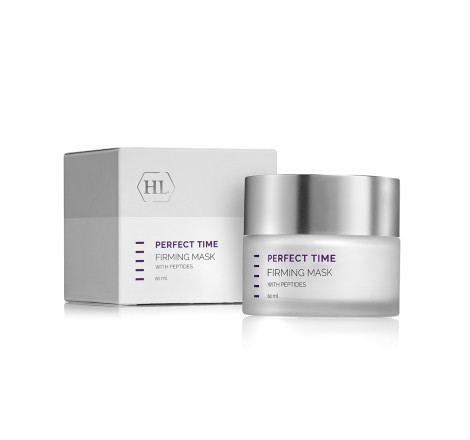 perfect time firming mask 50ml 470x440 1 - Підтягуюча маска для обличчя з ліпопептидами Perfect Time Firming Mask Holy Land 50мл