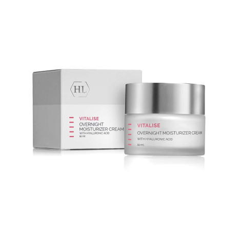 vitalise overnight moisturizer cream holy land 50 ml 470x440 1 - Нічний зволожуючий крем для обличчя Vitalise Overnight Moisturizer Cream Holy Land 50мл