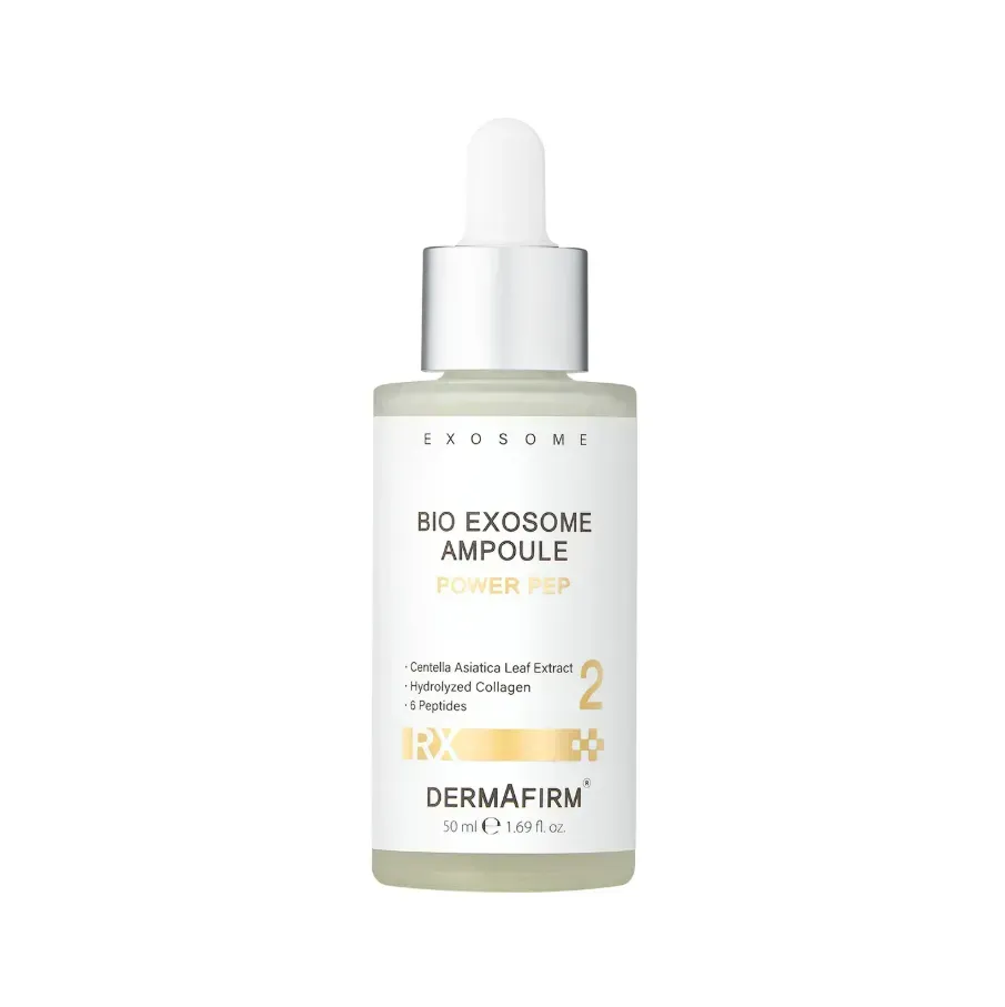 antyvikova cyrovatka z ekzosomamy ta pdrn rx bio exosome ampoule power pep 50ml 25978298825587 - Антивікова cироватка з екзосомами та PDRN Dermafirm RX Bio Exosome Ampoule Power PEP 50мл