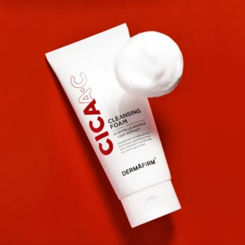 cica a.c cleansing foam 24234530377708 - Пінка для вмивання з екзосомами Центелли Азіатської Dermafirm CICA A.C Cleasing Foam 150мл