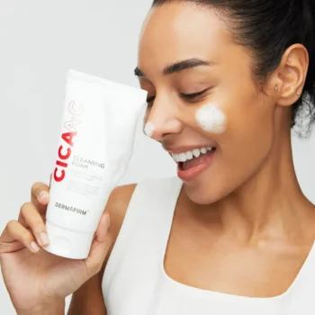 cica a.c cleansing foam 67257984916949 - Пінка для вмивання з екзосомами Центелли Азіатської Dermafirm CICA A.C Cleasing Foam 150мл