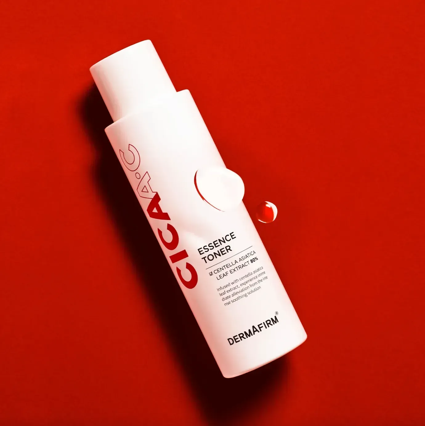 cica a.c essence toner 12393032603403 - Есенція-тонер з екзосомами Центелли Азіатської Dermafirm CICA A.C Essence Toner 150мл