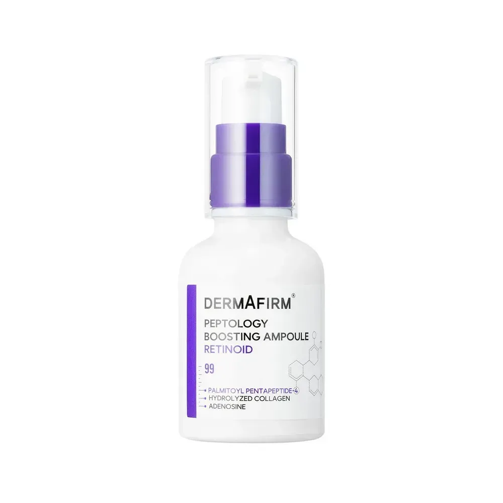 cyrovatka buster z retynolom ta peptydamy peptology boosting ampoule retinoid 30 ml 93242810998452 - Сироватка бустер з ретинолом та пептидами Dermafirm Peptology Boosting Ampoule Retinoid 30мл