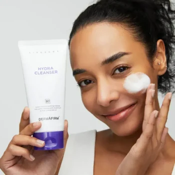 hydra cleanser r4 perilla purple 63325776471319 - Освіжаюча пінка для вмивання Dermafirm Hydra Cleanser R4 Perilla 120мл