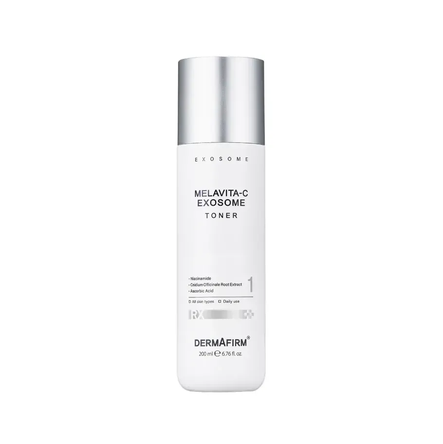 melavita c exosome toner 57079443248726 - Освітлюючий тонер Dermafirm RX Melavita-C Exosome Toner 200мл