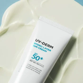 uv derm hydro layer sun cream spf50 pa 37936193411680 - Зволожуючий сонцезахисний крем з SPF Dermafirm UV-Derm Hydro Layer Sun-cream SPF 50+ 50мл