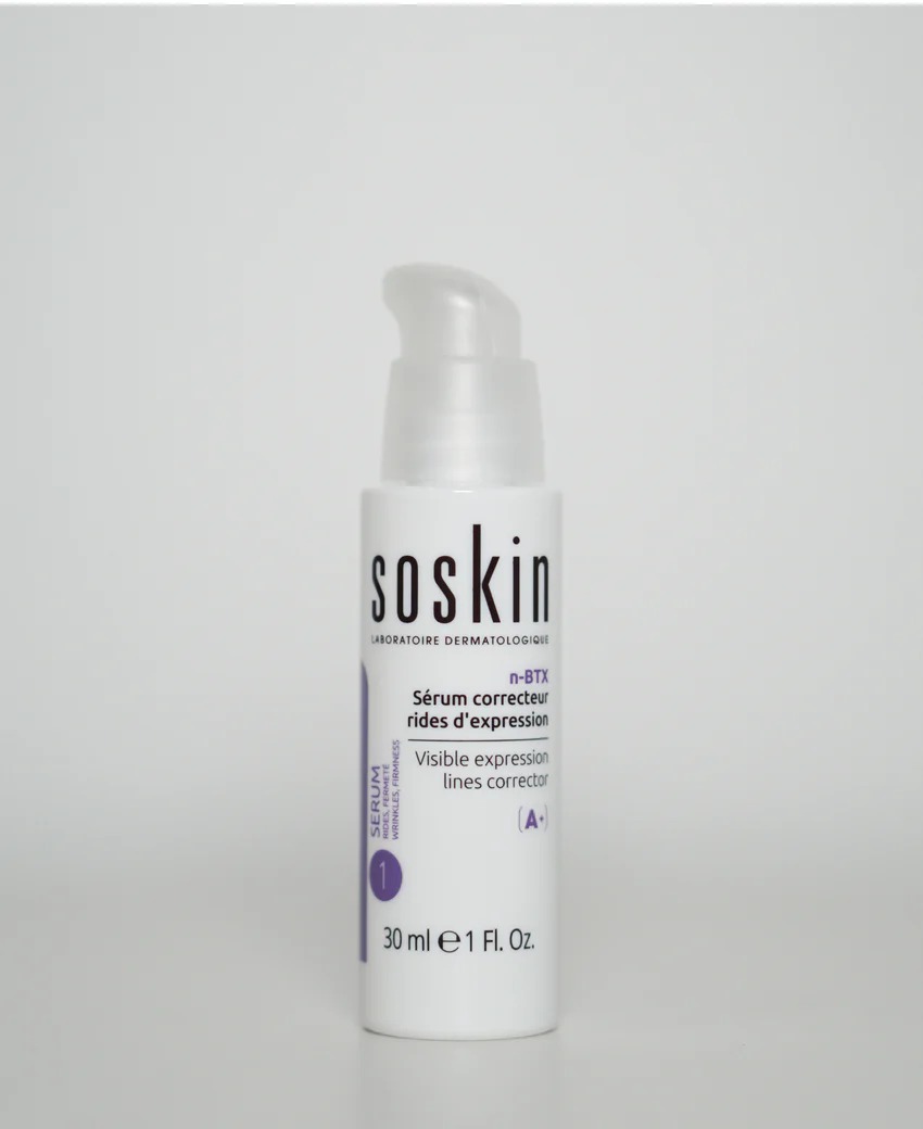 expression line corrector serum - Гель від зморшок з комплексом «Ботокс ефект» Soskin n-BTX VISIBLE EXPRESSION LINES CORRECTOR 30мл