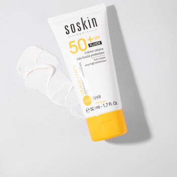 sun cream spf 50 2 scaled 1 - Сонцезахисний крем-флюїд з дуже високим ступенем захисту Soskin SPF 50+ – SUN CREAM VERY HIGH PROTECTION SPF50+ 50мл