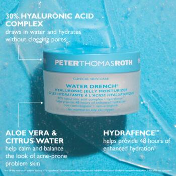 06 18 01 013 waterdrench jelly moisturizer pdp ingredient infographic 509x546 1 - Зволожуючий гель-крем з гіалуроновою кислотою Peter Thomas Roth Water Drench Hyaluronic Jelly Moisturizer 50мл
