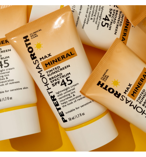 670367015933 3 509x546 1 - Мінеральний сонцезахисний тінт із SPF 45 Peter Thomas Roth Max Mineral Tinted Sunscreen Broad Spectrum SPF 45 50мл