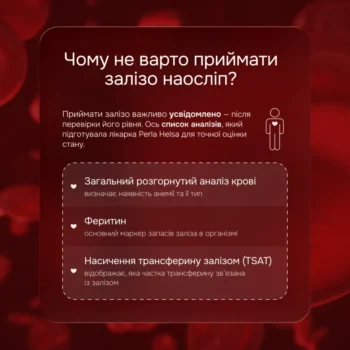 image 4 - Дієтична добавка залізо Perla Helsa Liposomal Iron Vitamin C + MCT Oil 60капсул