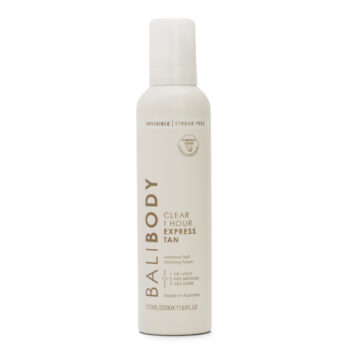 Прозора експрес автозасмага для тіла Bali Body Clear 1 Hour Express Self Tan 200г